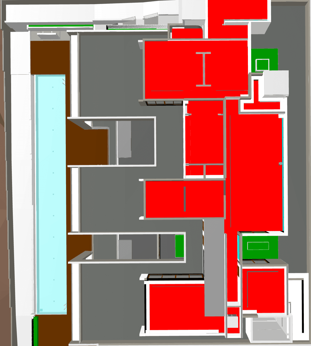 Space layout planning helps visualize furniture placement and circulation