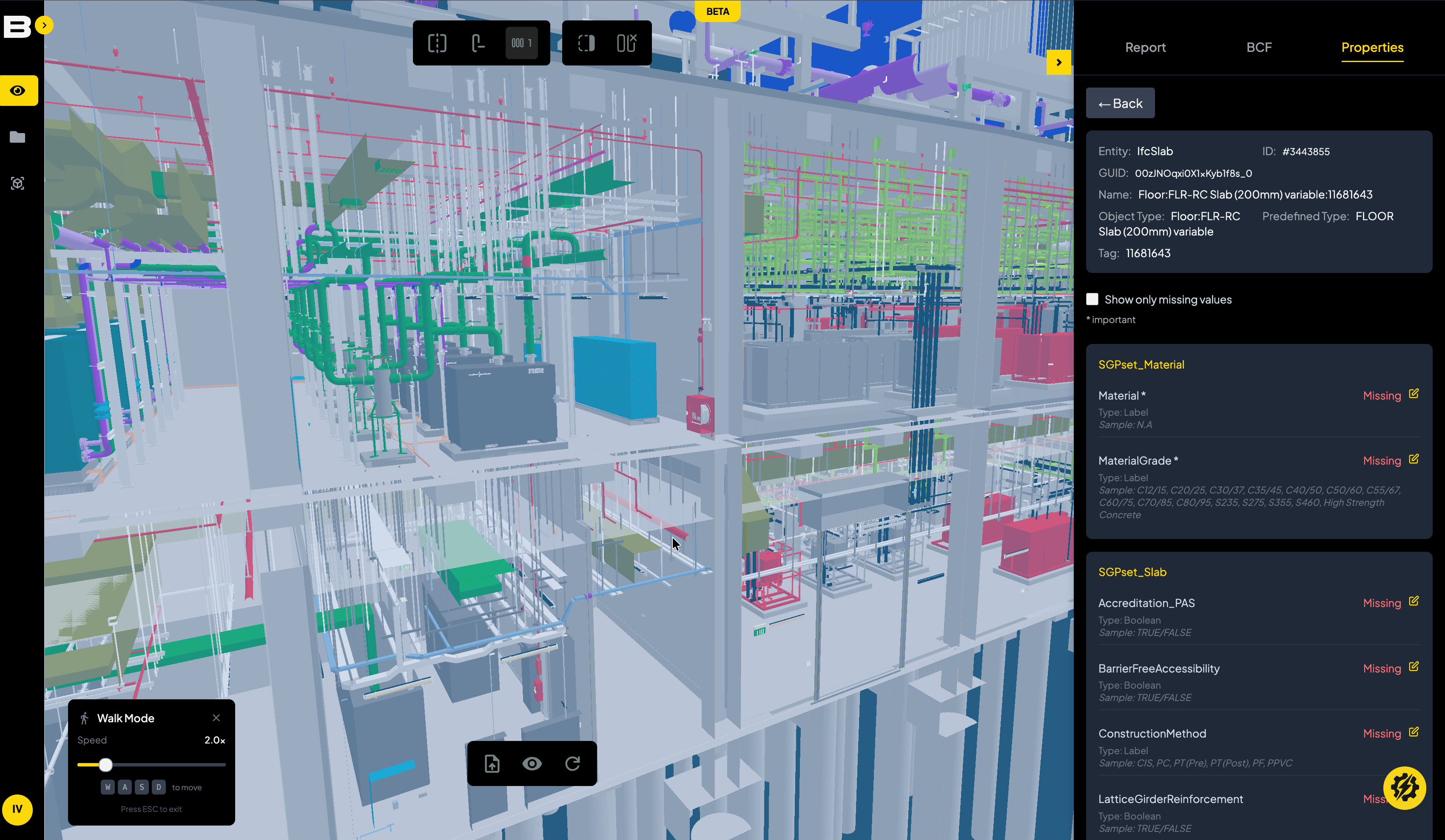 Upload IFC files to Bimeco Validator