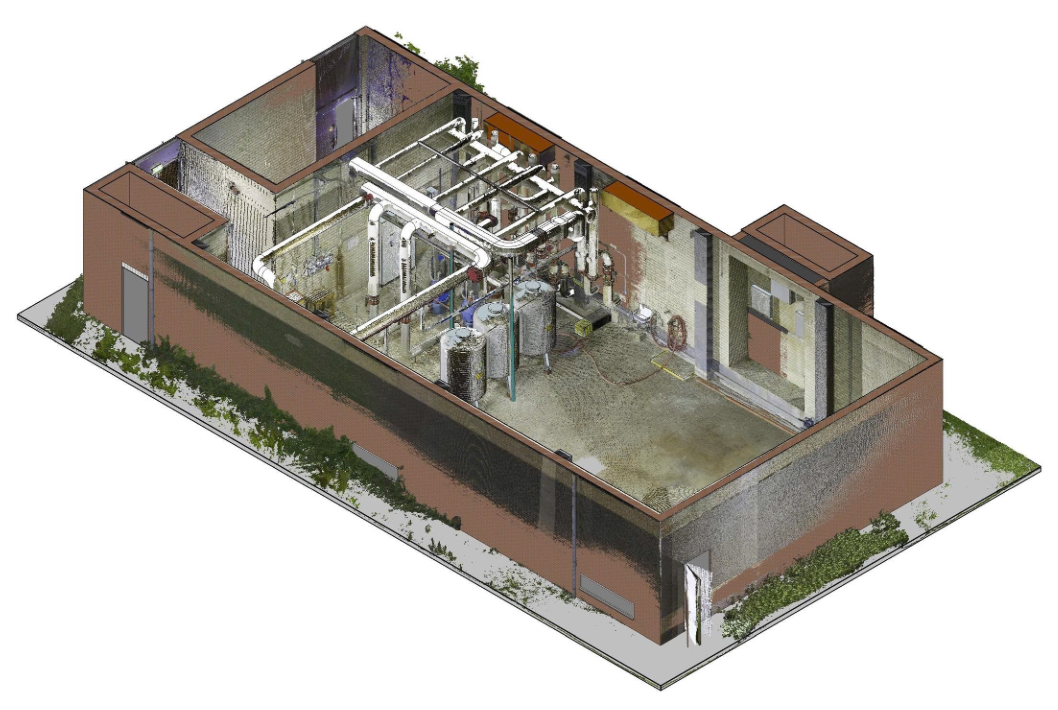 Residential MEP Point Cloud to BIM - 1