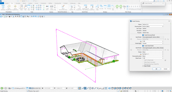 MicroStation workflow
