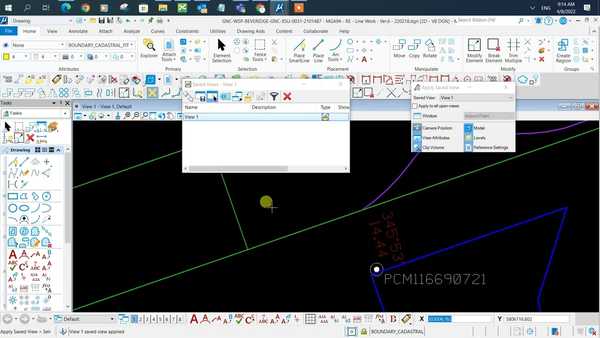 MicroStation workflow