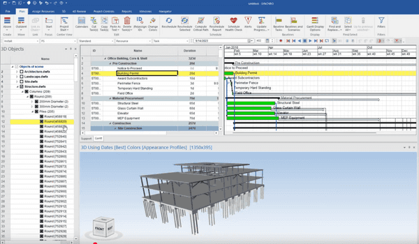 Synchro 4D workflow