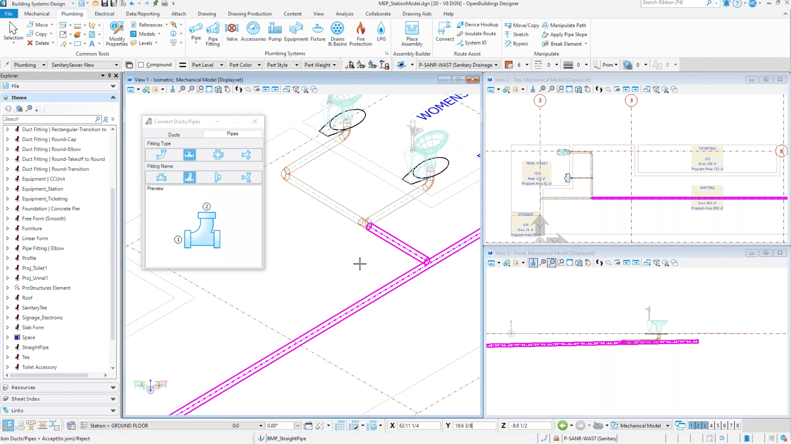 Plumbing Revit Families